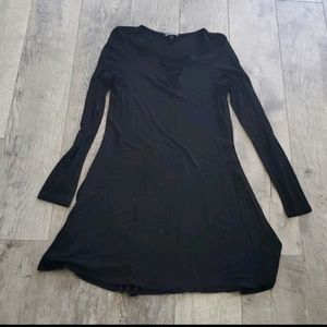 Black lace up Express Dress